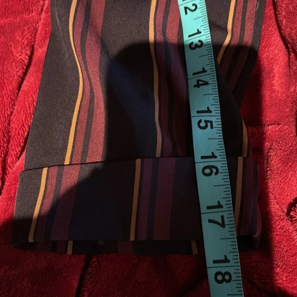 Dynamite Lined Open Front striped 3/4 Sleeves Blazer Sz L - Picture 8 of 12